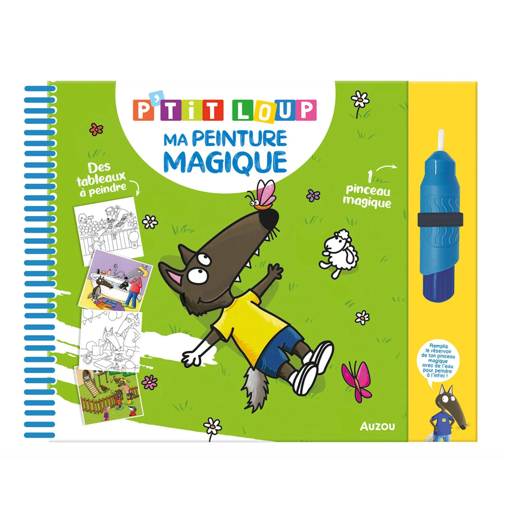 Baby 0-2 Years|Diy & Activities>Auzou P'Tit Loup - Ma Peinture Magique