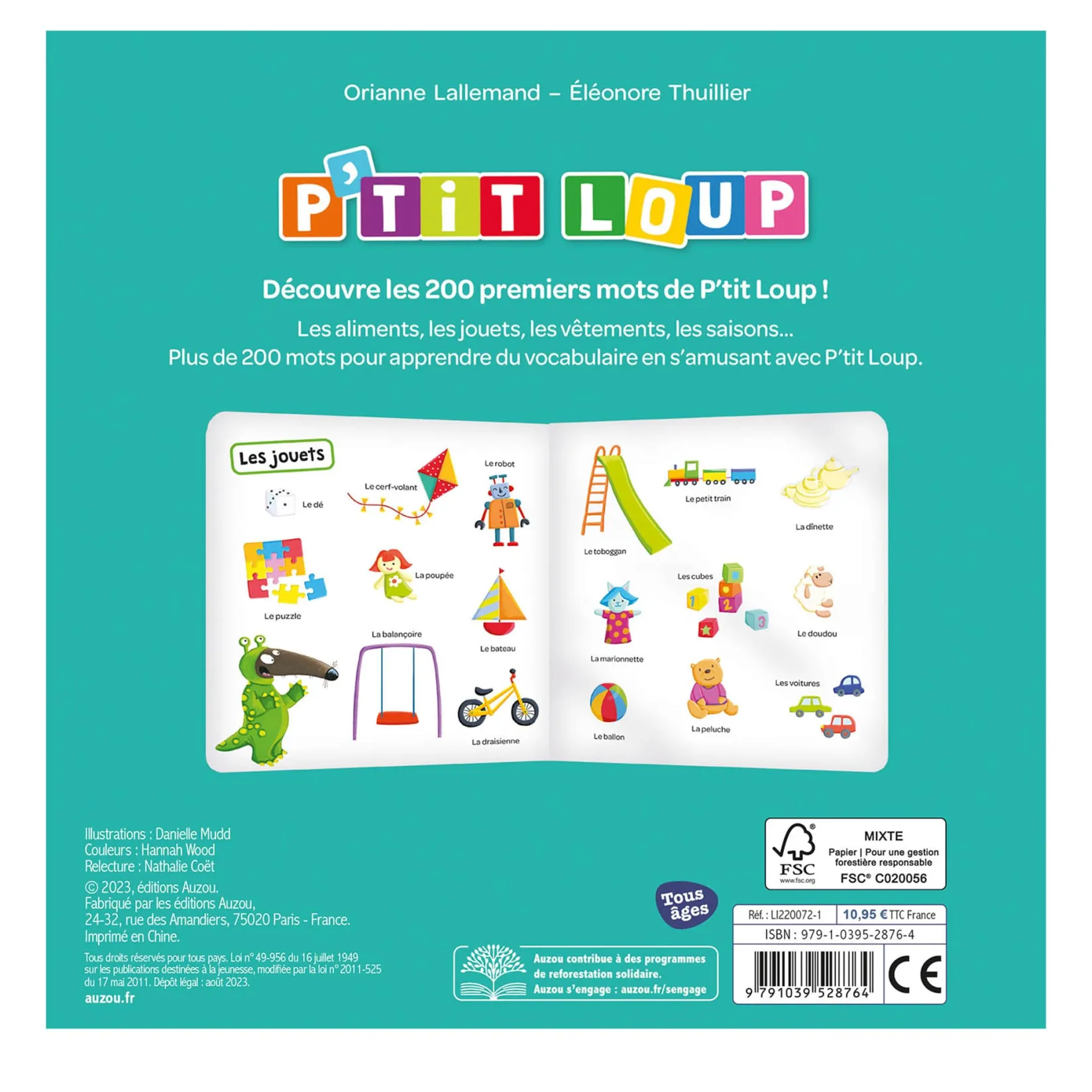 Clearance P'tit Loup 200 Premiers Mots 2 Years And Over|Baby 0-2 Years