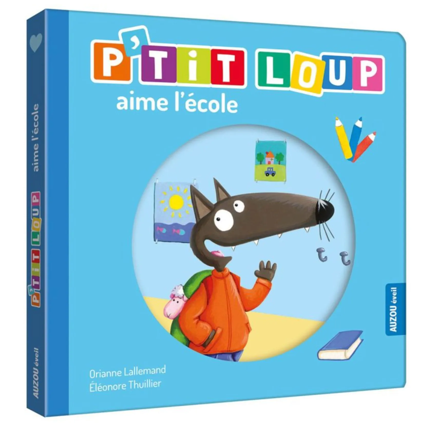 Sale P'Tit Loup Aime L'École 4 Years And Over|2 Years And Over