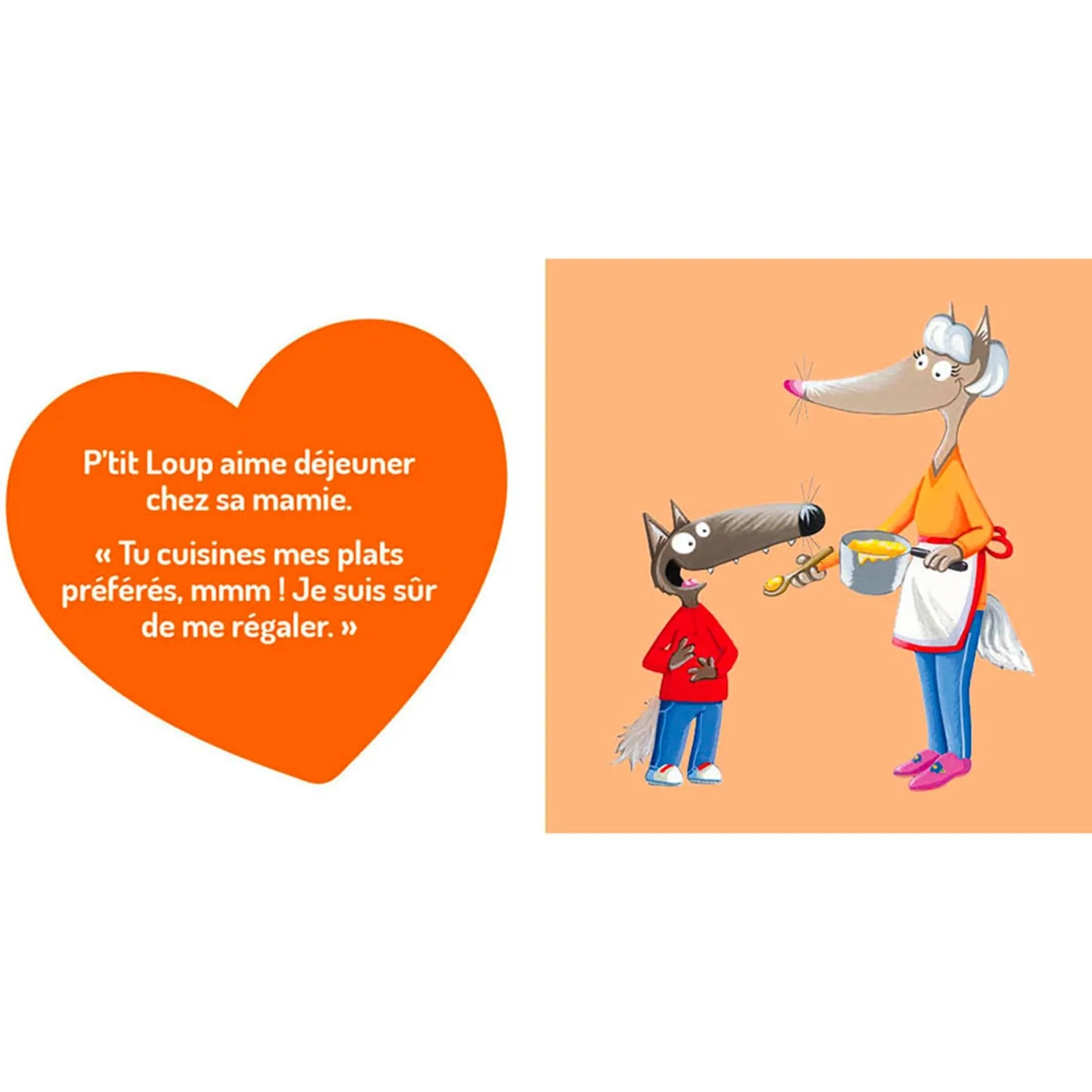 P'tit Loup Aime sa Mamie 2 Years And Over