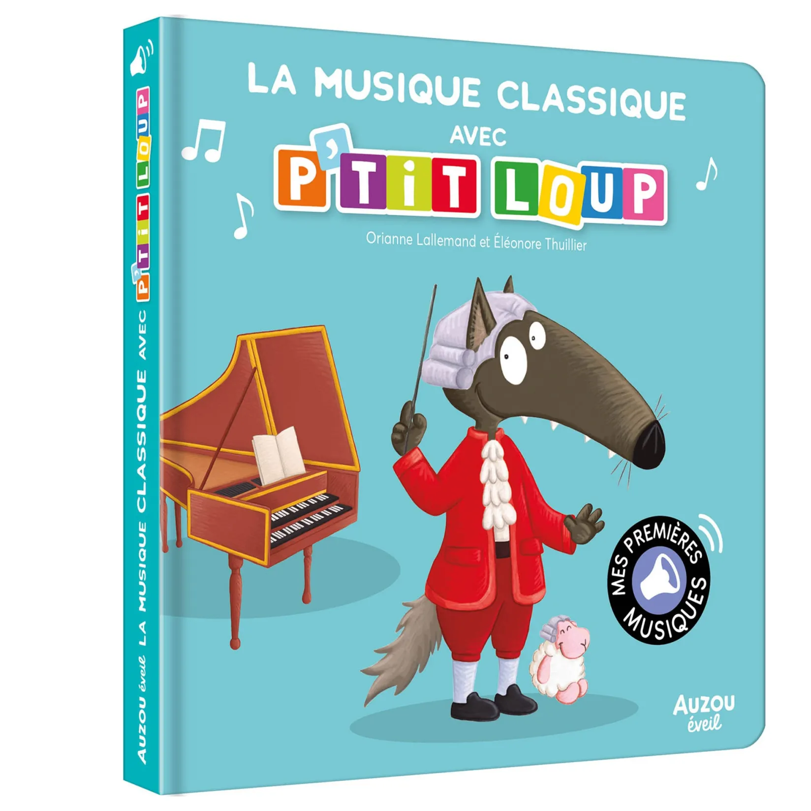 Baby 0-2 Years>Auzou P'Tit Loup La Musique Classique