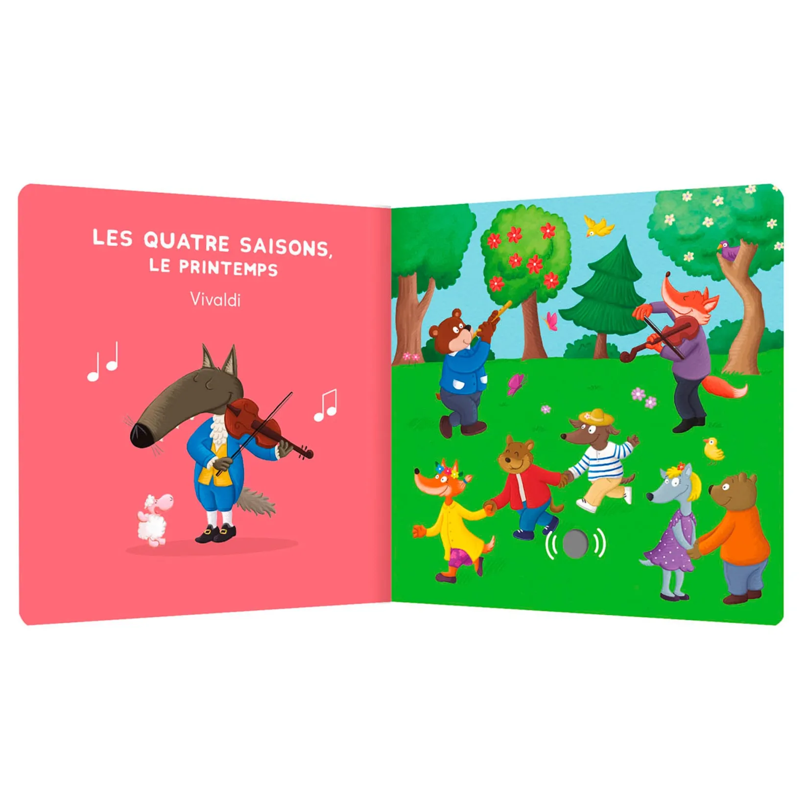 Baby 0-2 Years>Auzou P'Tit Loup La Musique Classique