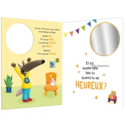 Sale P'tit Loup Le Miroir des Émotions 2 Years And Over