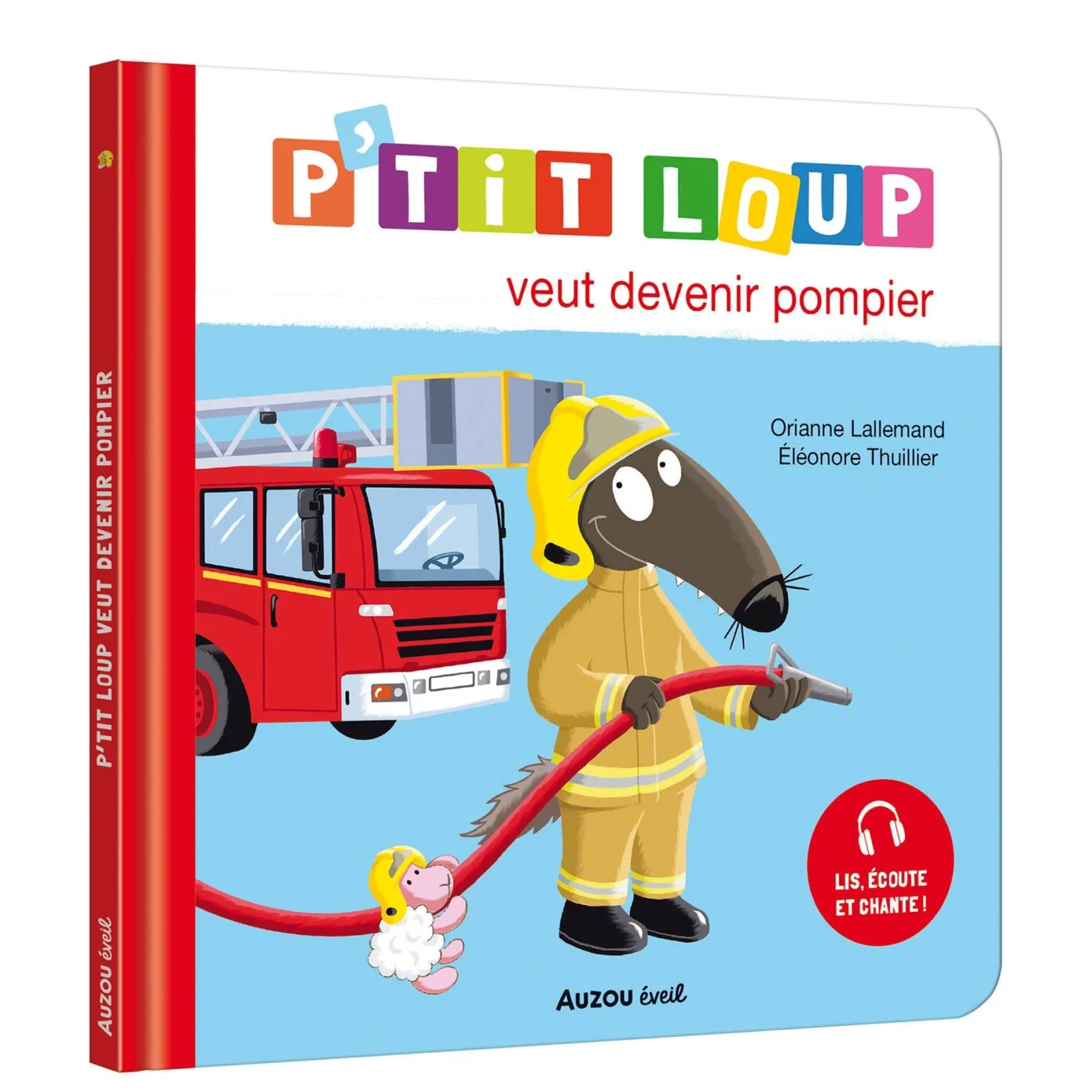 4 Years And Over|Baby 0-2 Years>Auzou Ptit Loup Veut Devenir Pompier