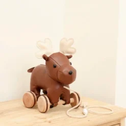 Walkers|Activity Centers & Walkers>Little Big Friends Pull Along Bruce The Moose
