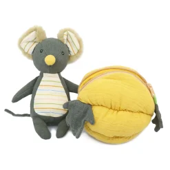 Plush Toys>Bebe Confort Pumpkin Mouse Muslin