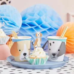 Discount Puppy Cups (8) Party Supplies