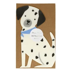 Party Supplies>Meri Meri Puppy Napkins (16)