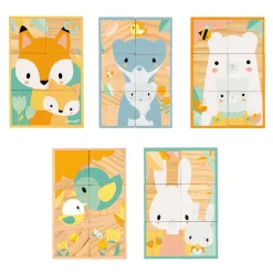 Best Pure 6-Block Tray Kids Puzzles