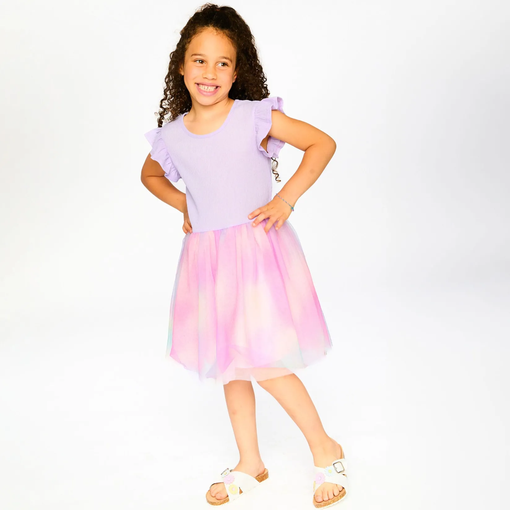 New Purple Dress 7-10 Kids Dresses & Rompers