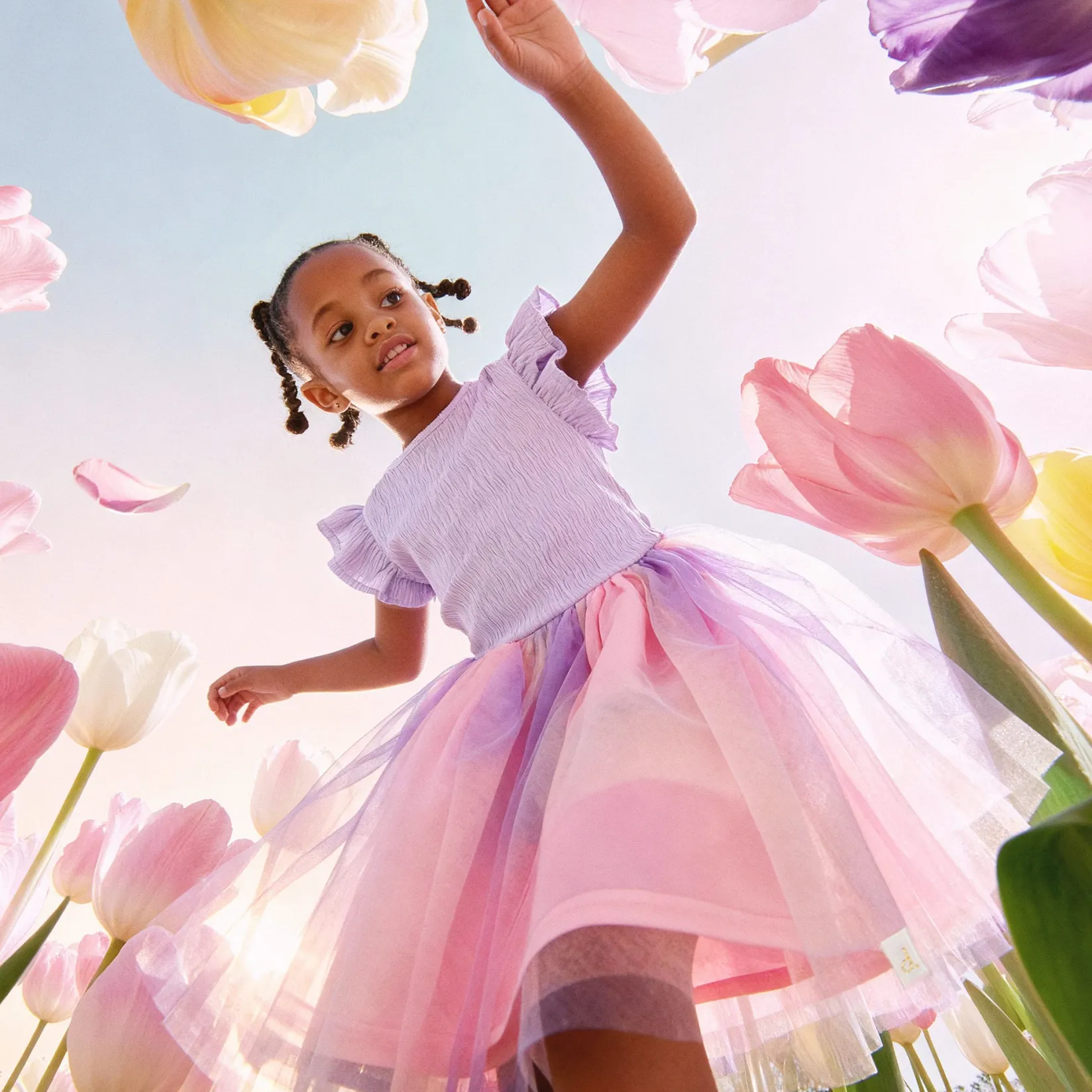 New Purple Dress 7-10 Kids Dresses & Rompers