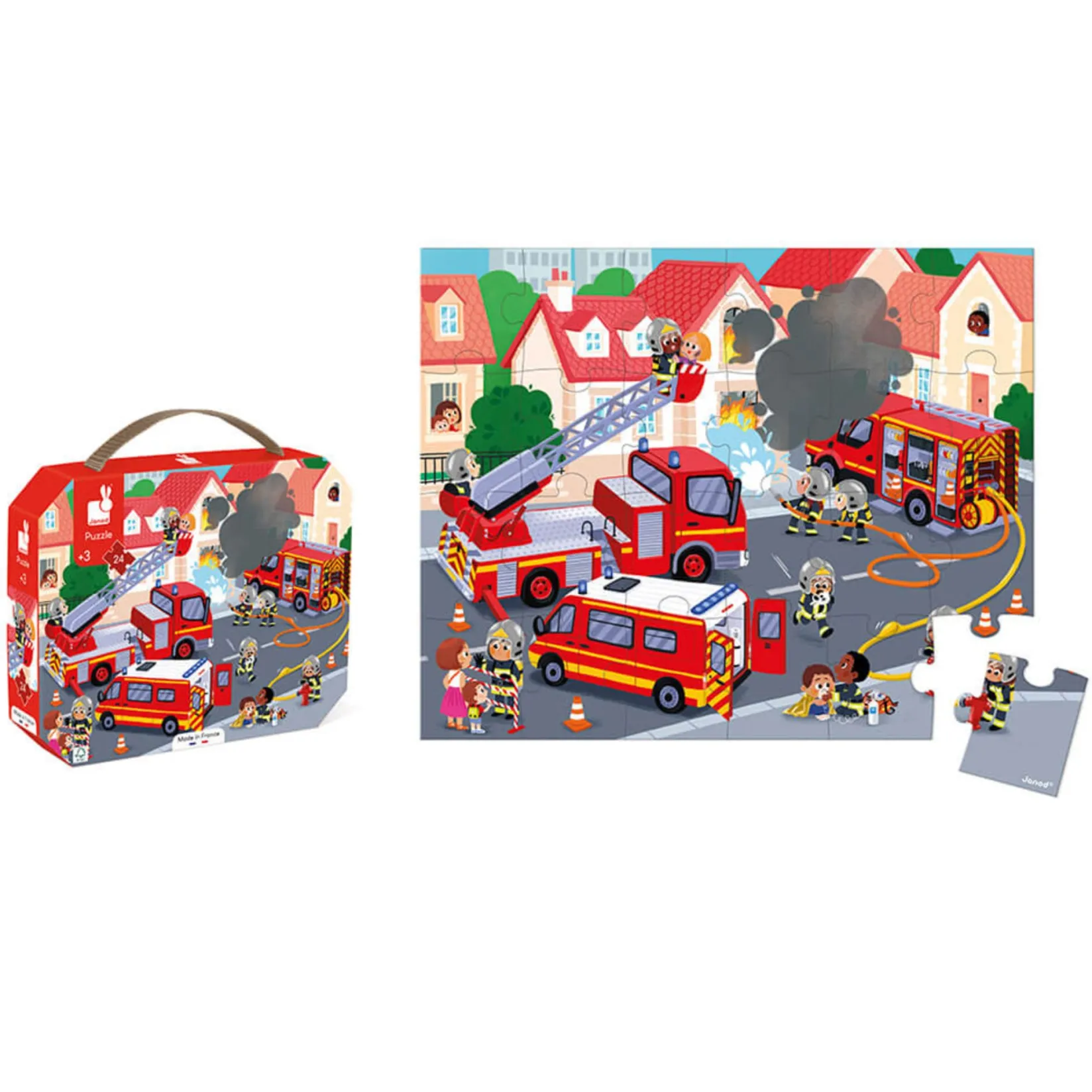 New Puzzle - Firefighter 24 Pieces Kids Puzzles