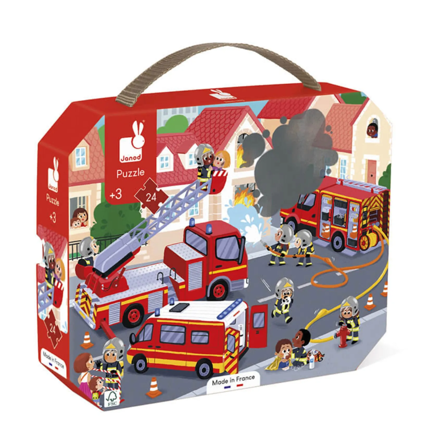 New Puzzle - Firefighter 24 Pieces Kids Puzzles
