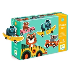Clearance Puzzle duo / Racing cars Kids Puzzles