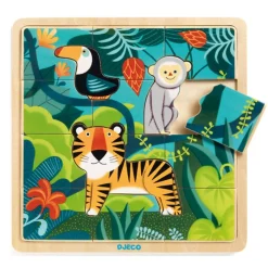 New Puzzle Jungle Kids Wooden Toys|Puzzles