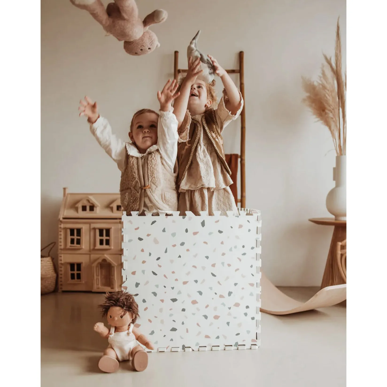 Developmental Toys|Play Mat>Play N Go Puzzle Mat Alphabet / Terrazzo