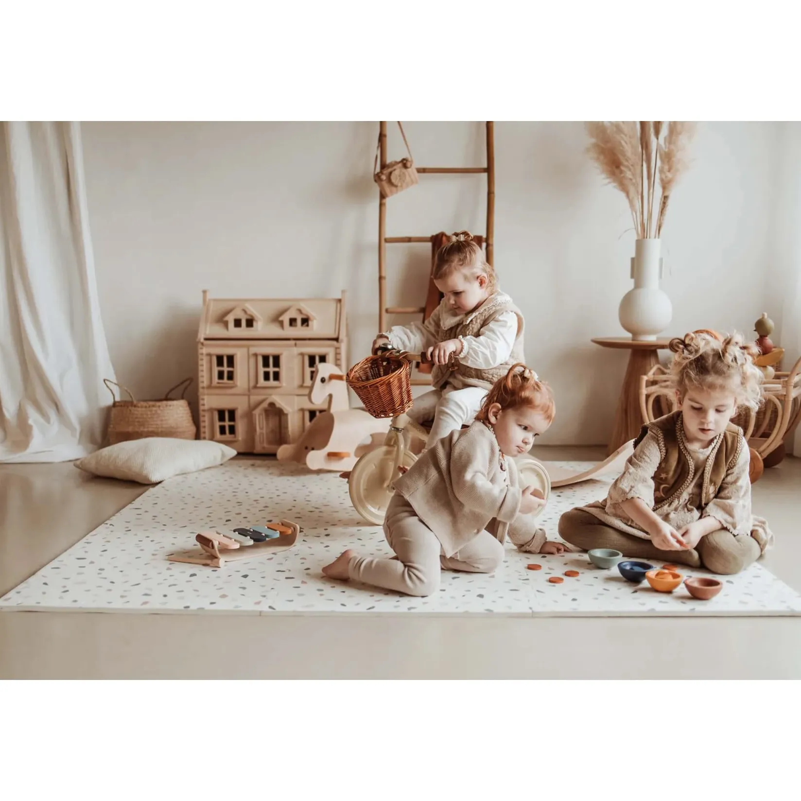 Developmental Toys|Play Mat>Play N Go Puzzle Mat Alphabet / Terrazzo