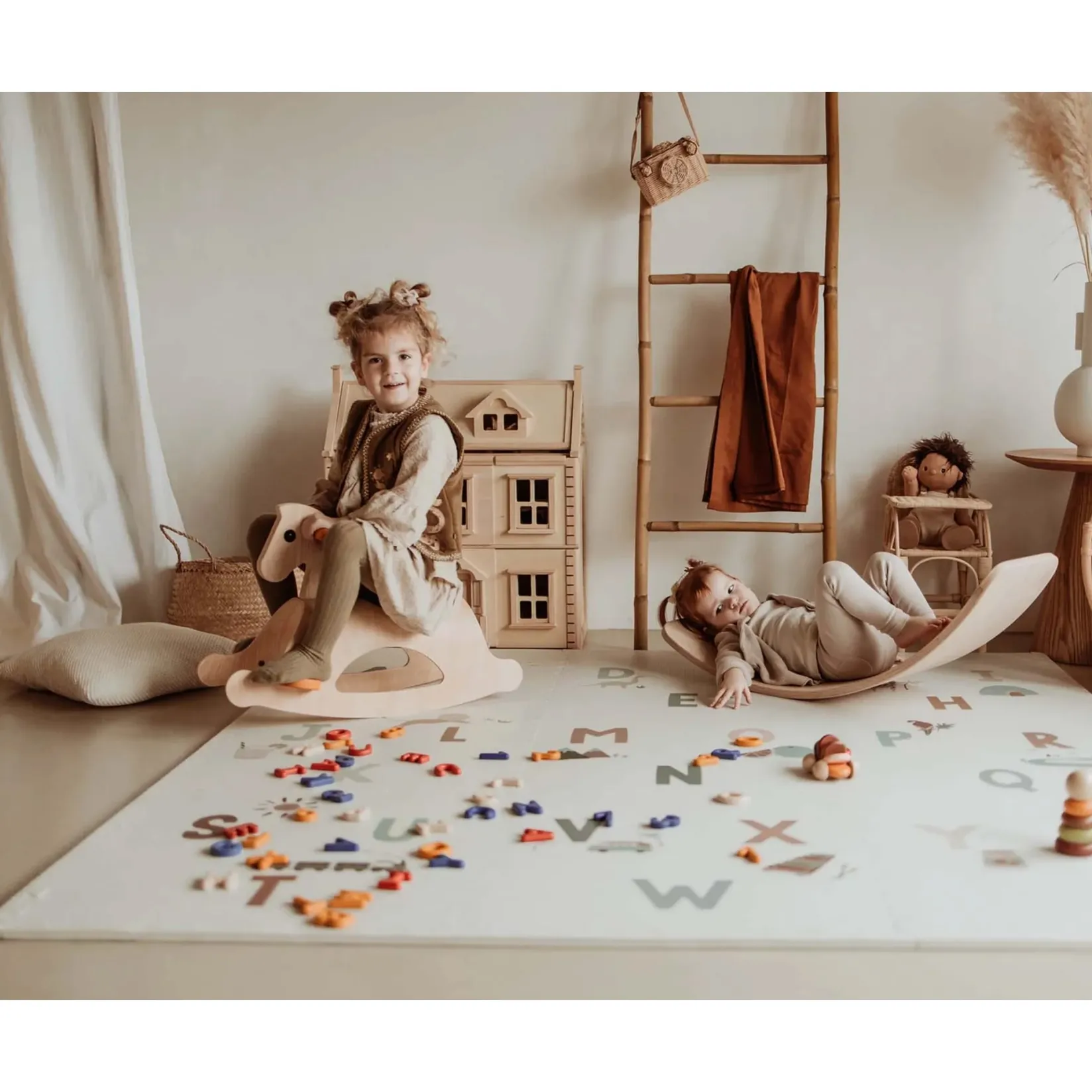 Developmental Toys|Play Mat>Play N Go Puzzle Mat Alphabet / Terrazzo