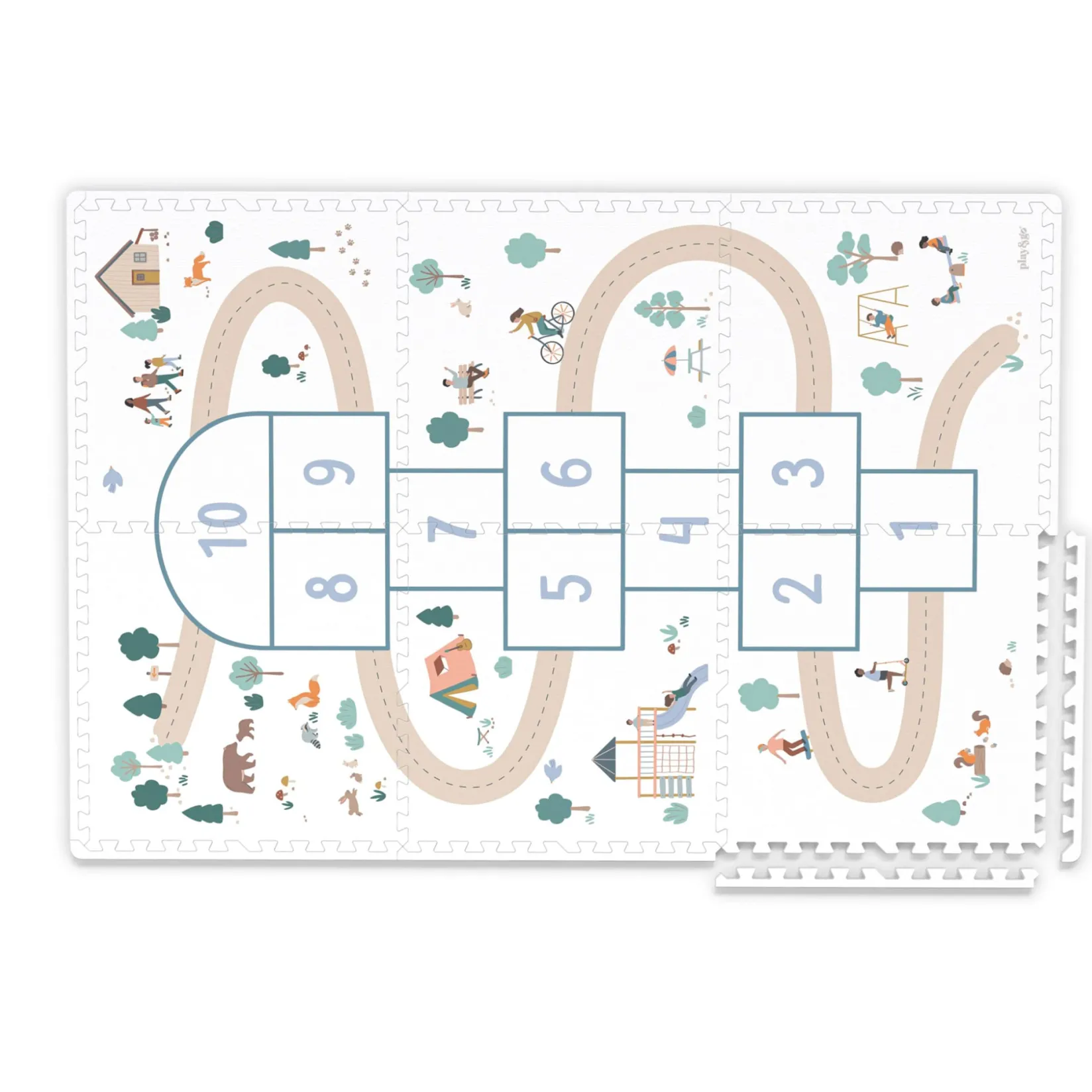 Sale Puzzle Mat Hopscotch Developmental Toys|Play Mat