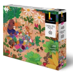 Best Puzzle Picnic In The Garden 48 Kids Puzzles