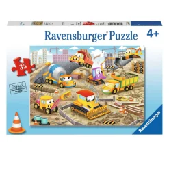 Puzzles>Ravensburger Puzzle Raise The Roof! 35 Pieces