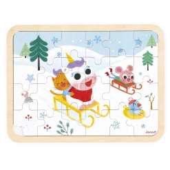 Hot Puzzle To The Mountain Kids Puzzles