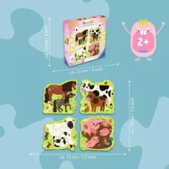 Outlet Puzzle Up - Farm Kids Puzzles