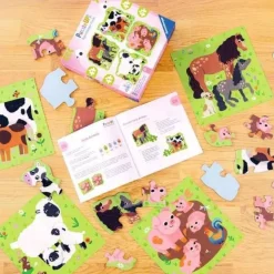 Outlet Puzzle Up - Farm Kids Puzzles