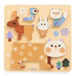 Wooden Toys|Puzzles>Djeco Puzzle Woody Stack