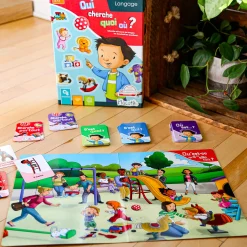 Outlet Qui Cherche Quoi Où? Kids Board Games