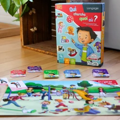 Outlet Qui Cherche Quoi Où? Kids Board Games