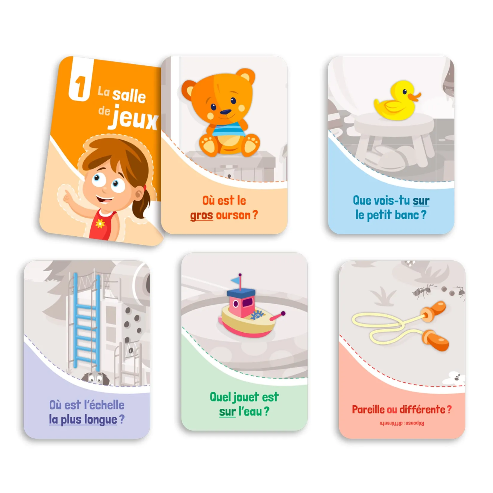 Hot Qui Cherche Quoi Où Comment? Kids Board Games