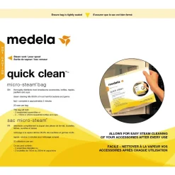 New Quick Clean Micro-Steam Bags Breast Pumps|Breastfeeding