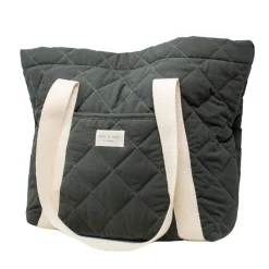 Handbags & Purses|Diaper Bags>Dans Le Sac Quilt Tote bag - Kaki