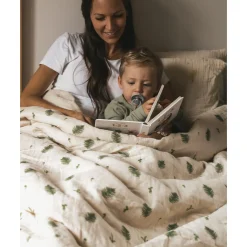 Online Quilted Comforter & Pillowcase - Muslin Fern Kids Twin Bedding|Comforters & Quilts