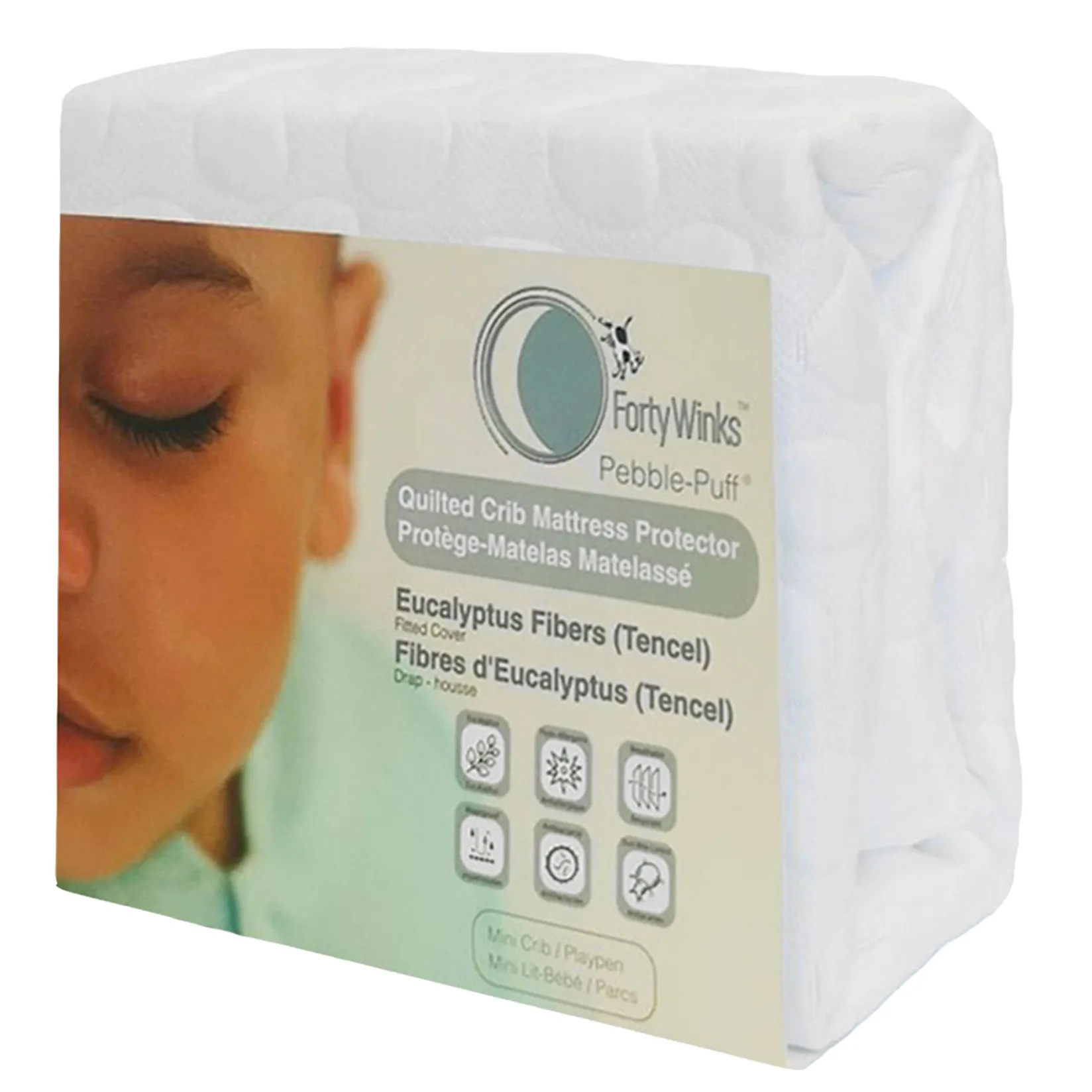 Mattress Protector|Mattress Cover>Guzzie + Guss Quilted Playpen Mattress Protector