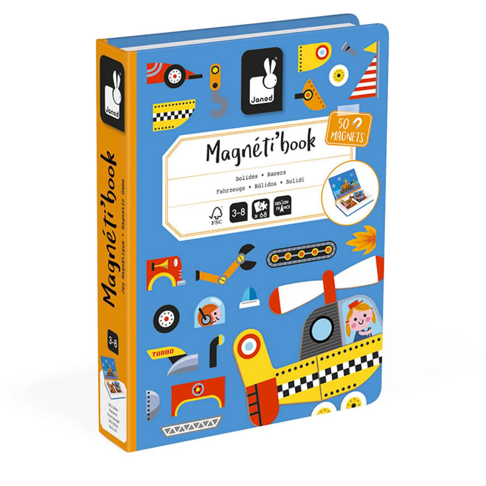 Outlet Racers Magneti'book 2 Years And Over