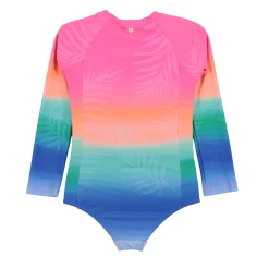 Rainbow Uv Ls Swimsuit 2-14 Kids Swimsuits