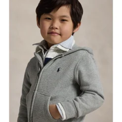 Hot Ralph Lauren Zip Hoodie 2-7 Kids/BOY Fleeces And Sweatshirts|Tops