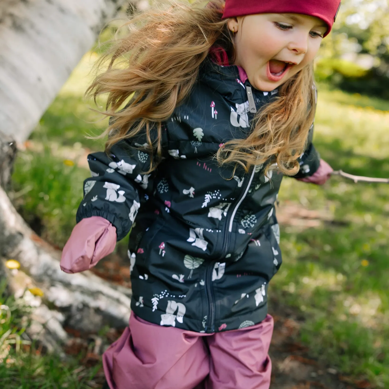 Mittens & Gloves>Perlimpinpin Raspberry Mittens 0-10ans Prune