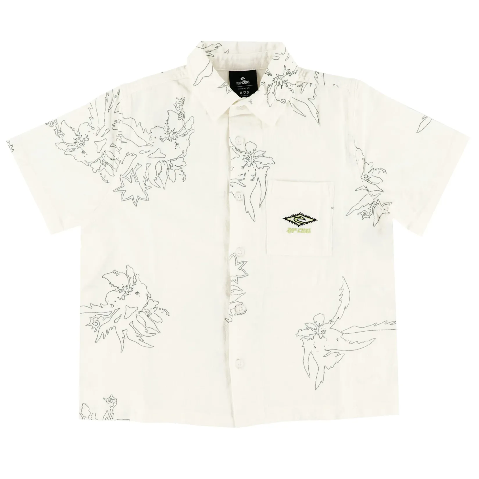Tops>Rip Curl Raw Energy Shirt 8-14y White