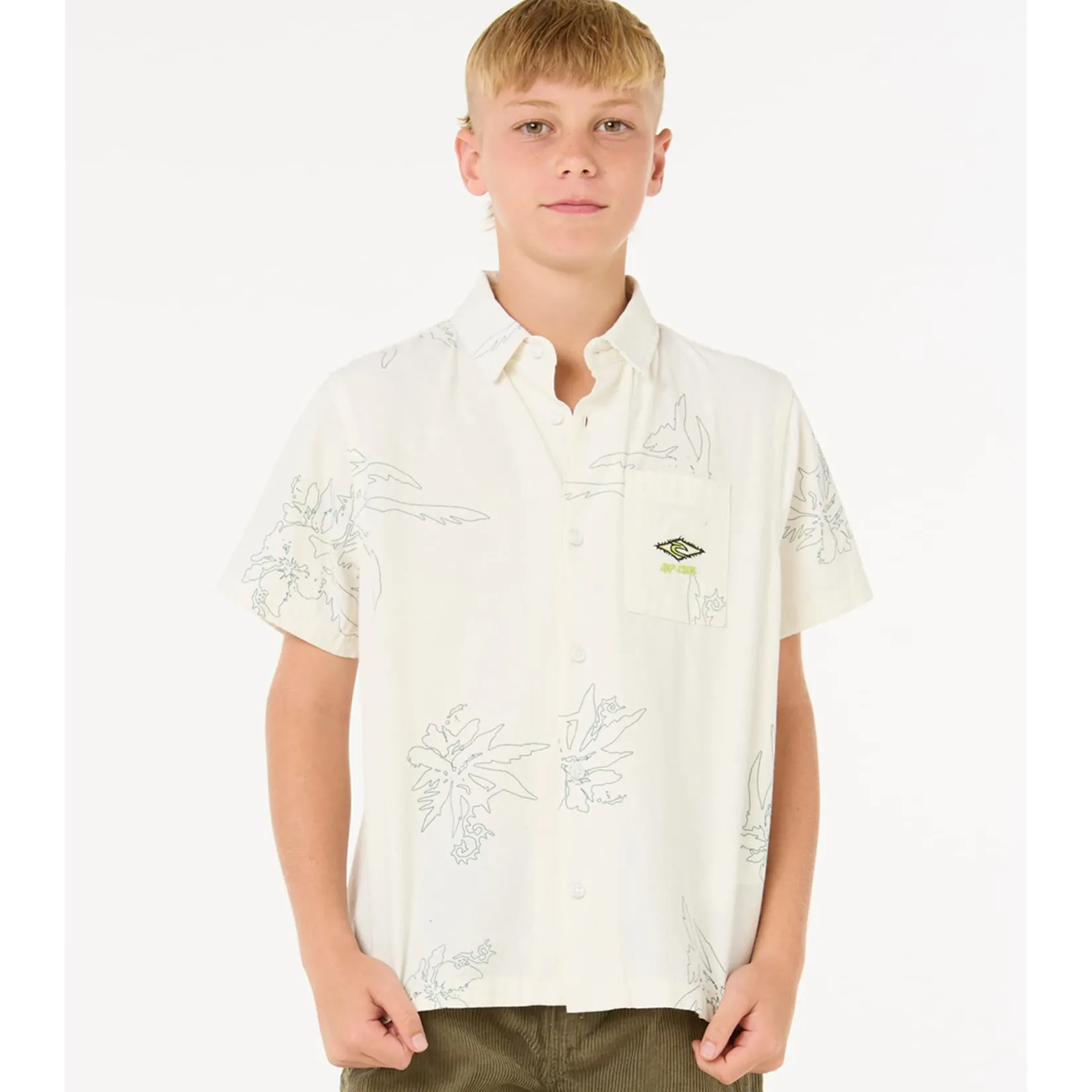 Tops>Rip Curl Raw Energy Shirt 8-14y White
