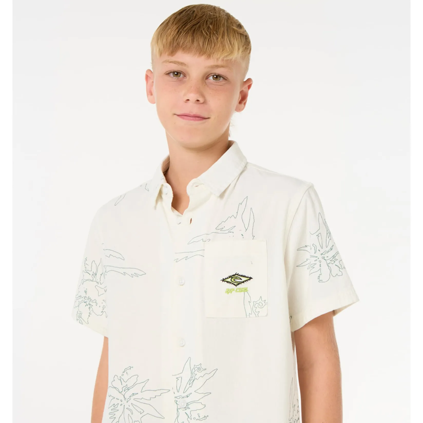 Tops>Rip Curl Raw Energy Shirt 8-14y White