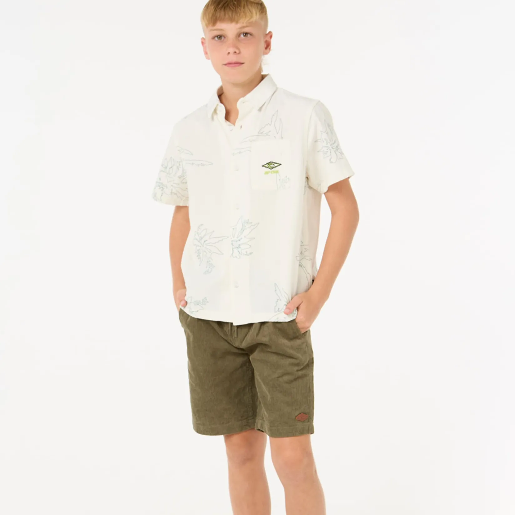 Tops>Rip Curl Raw Energy Shirt 8-14y White
