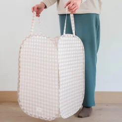 Discount Recycled Pop-Up Laundry Hamper - Gingham Storage