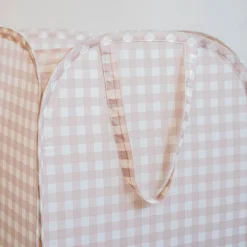 Discount Recycled Pop-Up Laundry Hamper - Gingham Storage