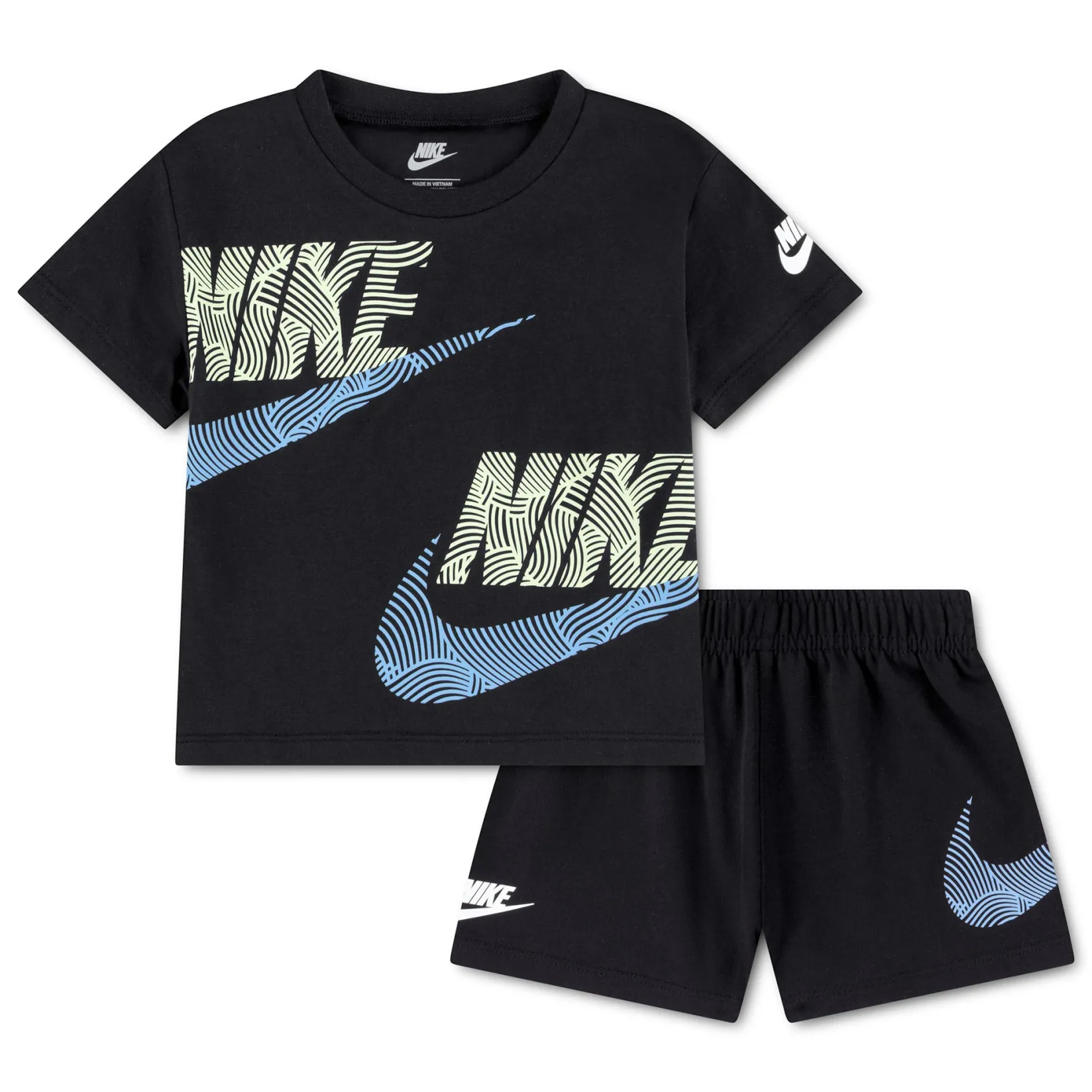 Outfit Sets>Nike Relaxed Jersey Set 12-18m Black