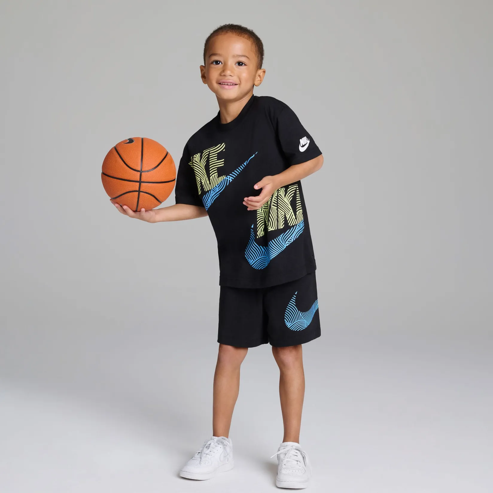 Sportswear|Outfit Sets>Nike Relaxed Jersey Set 2-7y Black