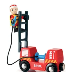 Rescue Firefighter Set - 18-Piece Train Toy Kids Assembly & Construction