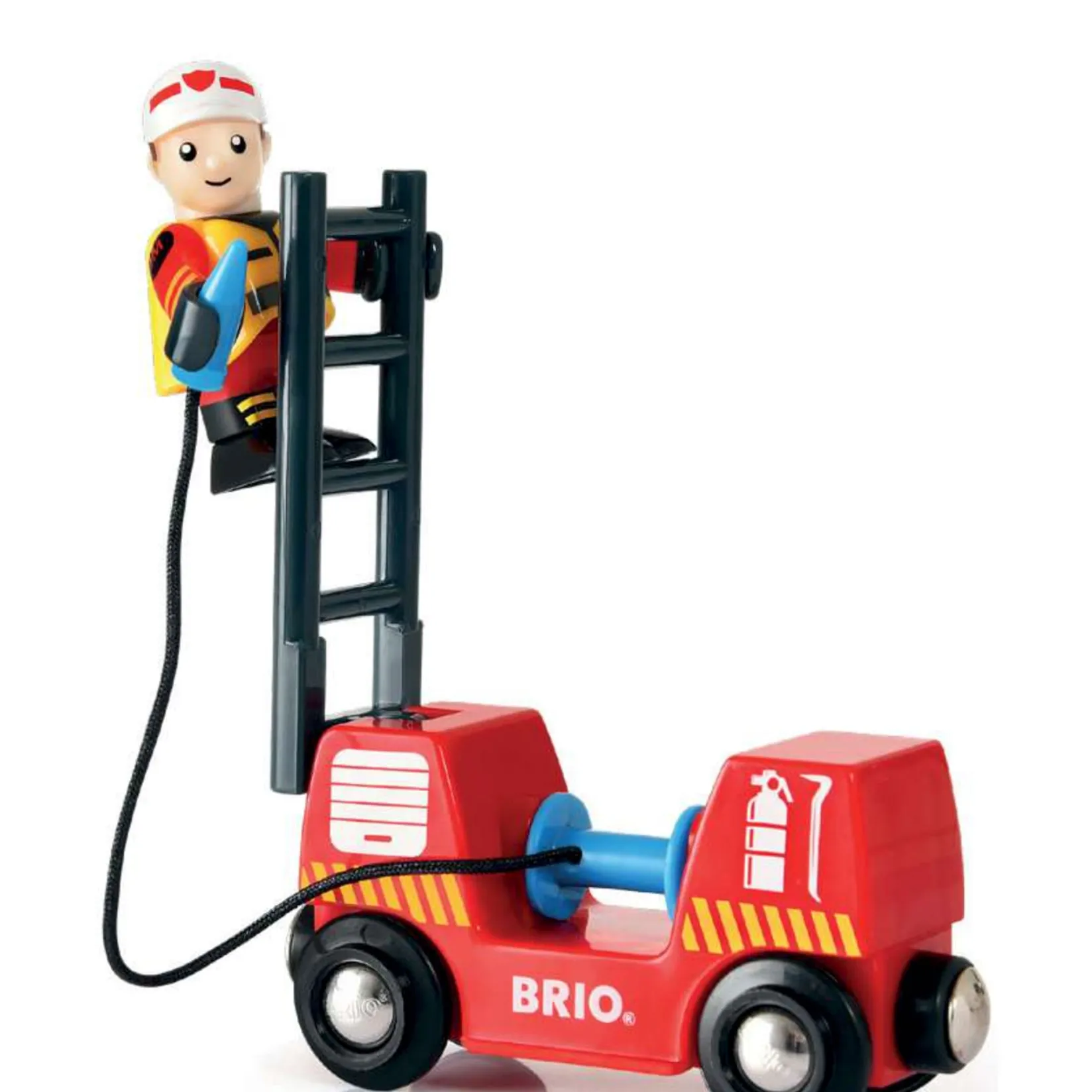 Rescue Firefighter Set - 18-Piece Train Toy Kids Assembly & Construction